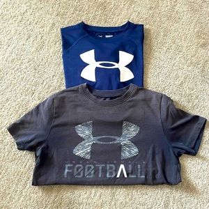 USED - Youth Under Armour tshirts - Medium (10-12)
